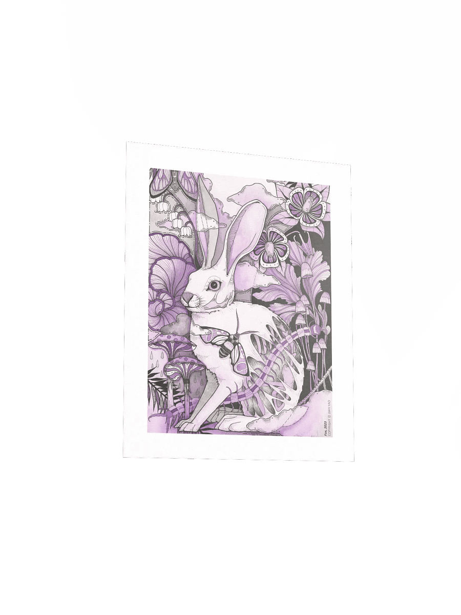 Wild Rabbit - Original Art Print product image (4)