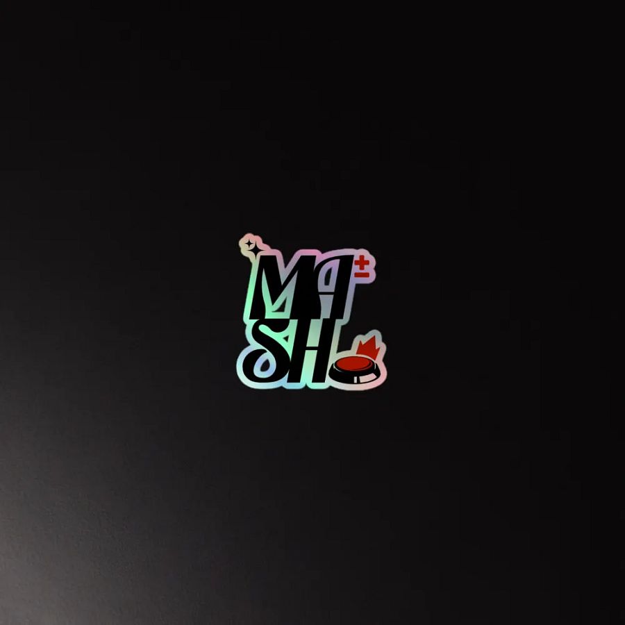 Official MASH Holo Die Cut Sticker product image (2)
