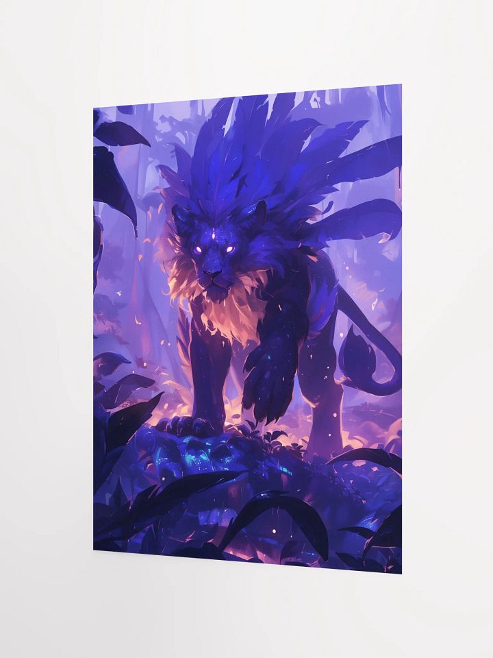 Mystical Lion Poster product image (4)
