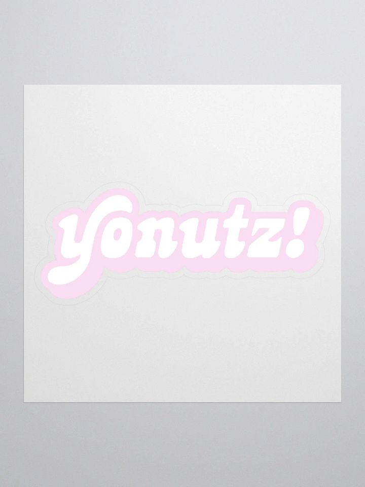 Yonutz! Sticker product image (1)