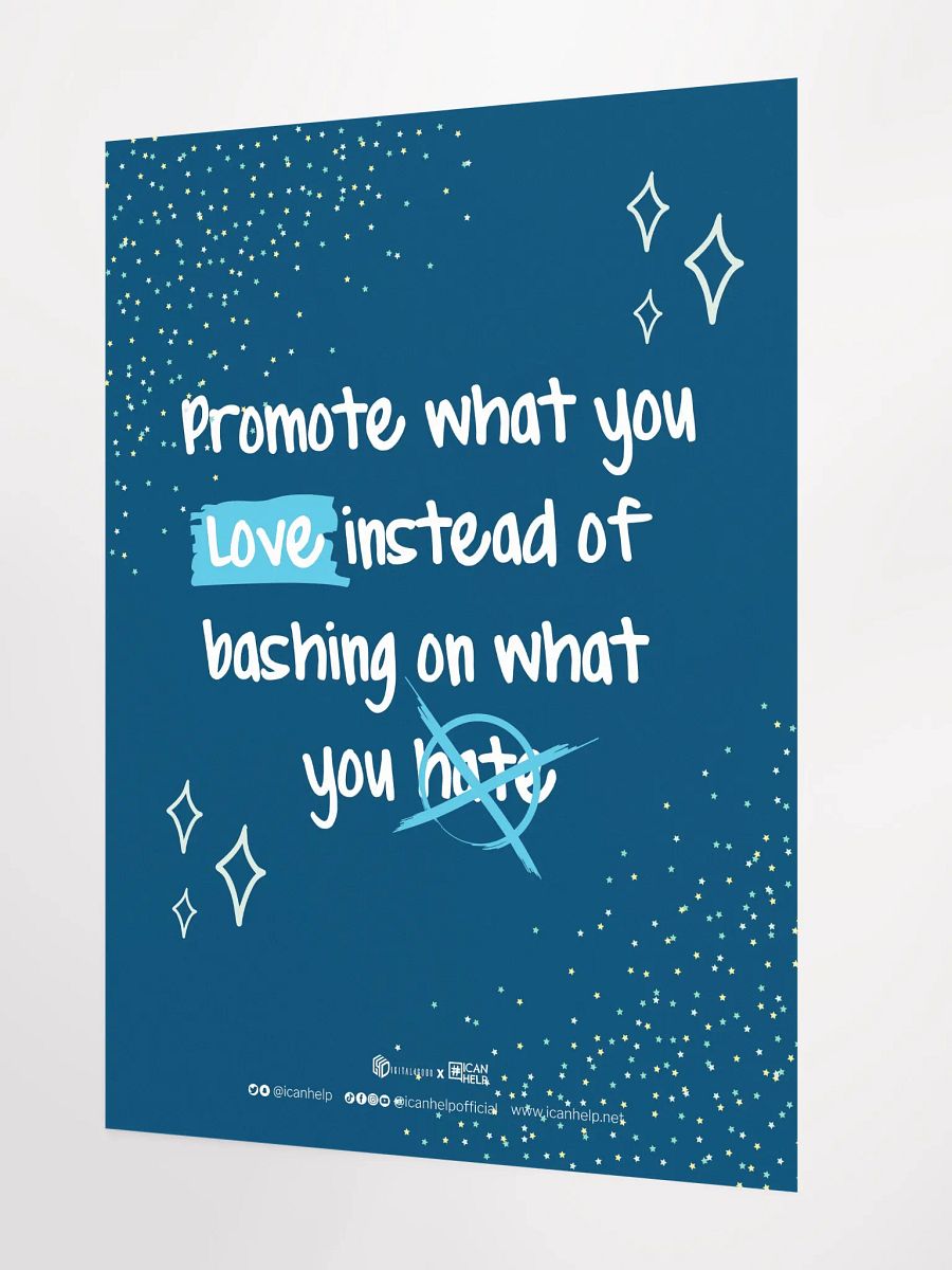 Promote What You Love Poster product image (2)