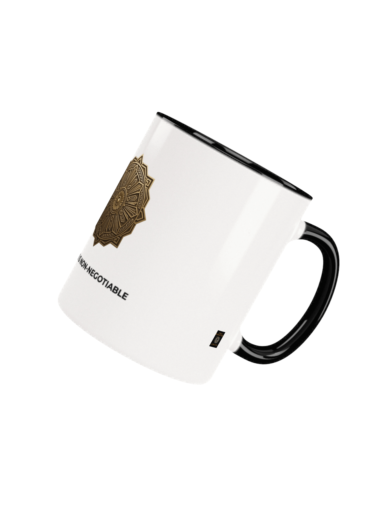 Mandala Ceramic Mug- 'My Peace Is Non-Negotiable product image (5)