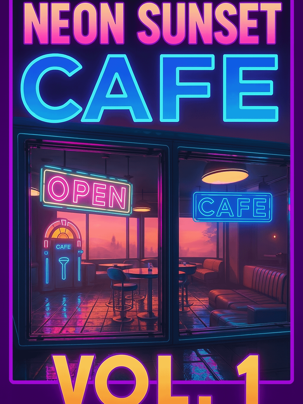 Neon Sunset Cafe (Vol 1) - Full Mix product image (1)
