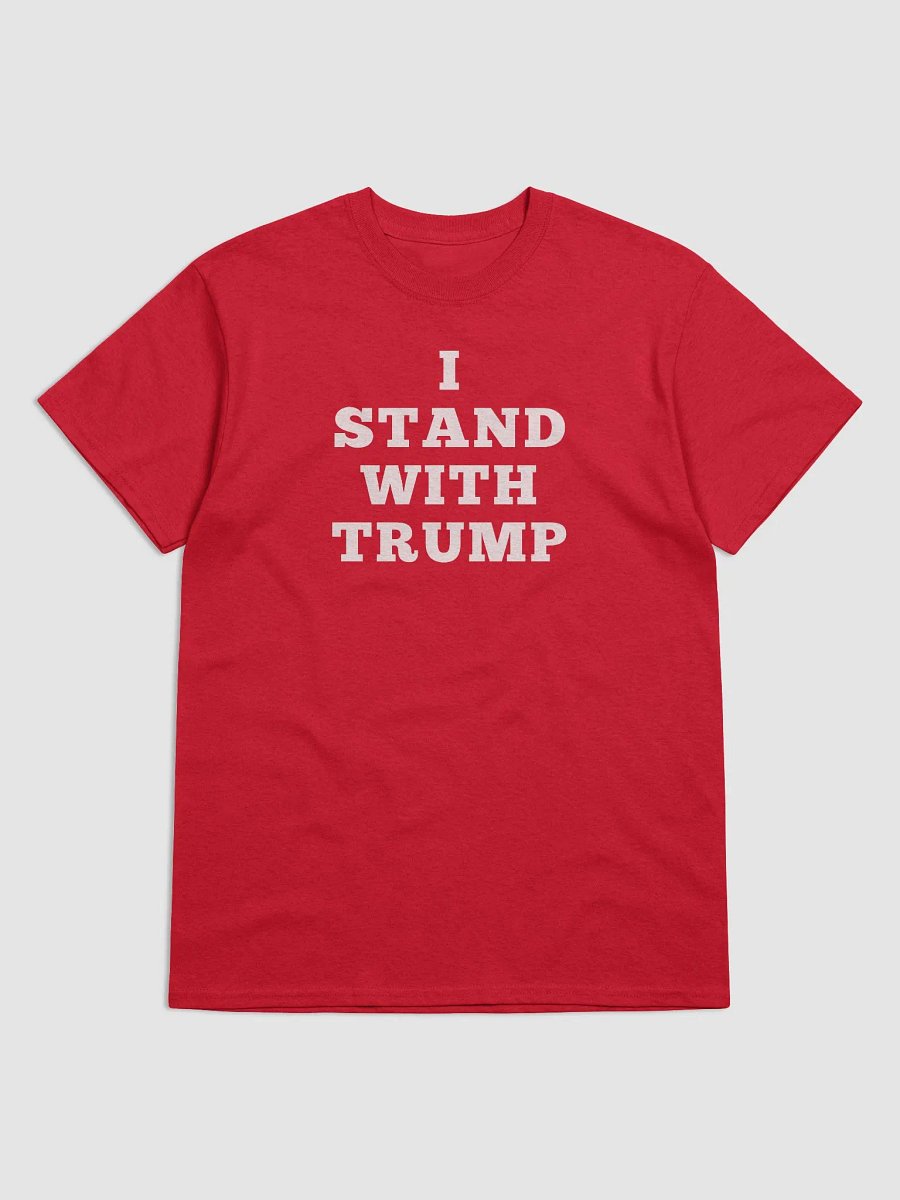 I STAND WITH TRUMP shirt product image (2)
