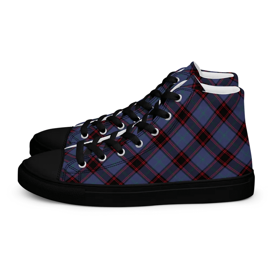 Rutherford Tartan Men's High Top Shoes product image (4)
