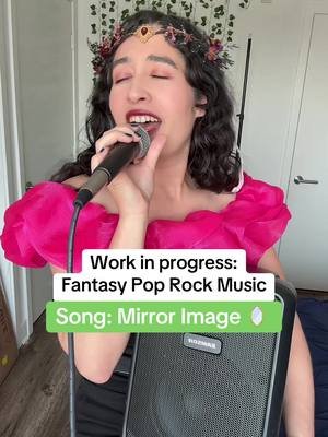 Work in progress: Fantasy Pop Rock. Song: Mirror Image 🪞 For all my Fantasy Book lovers and Music lovers - I’m creating something new 👀🎶🏰💫 #nicoledelacruz #nicolemariedlc #fantasy #singer #booktok 