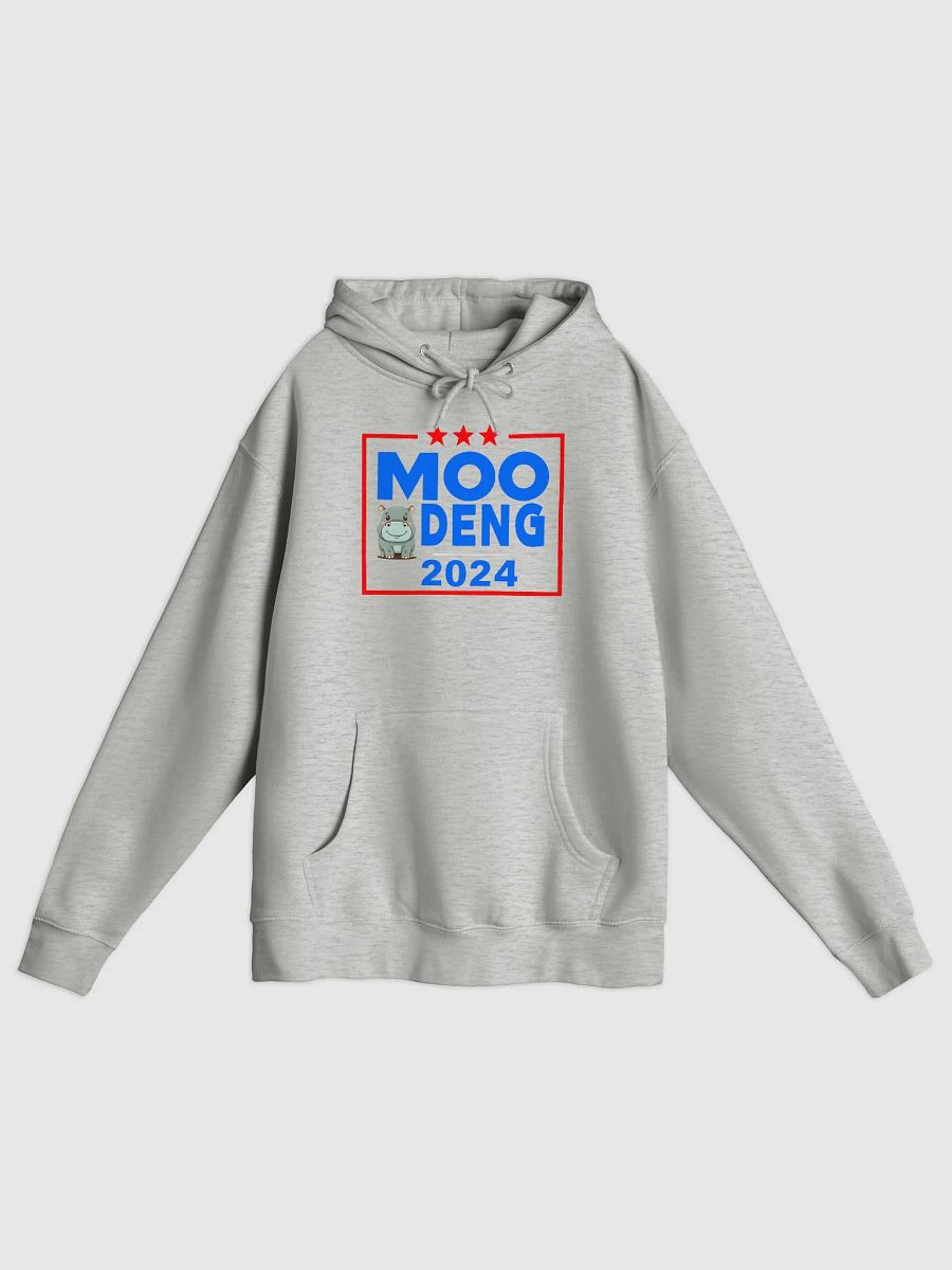 Moo Deng Funny Election 2024 Cute Hippo Hoodie product image (1)