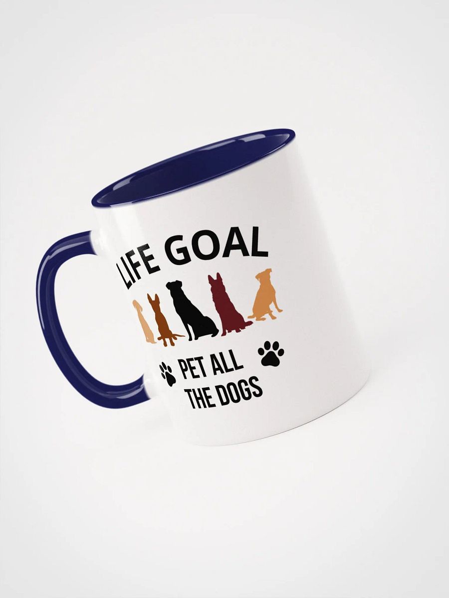 "Life Goal" Ceramic Mug with color inside product image (4)
