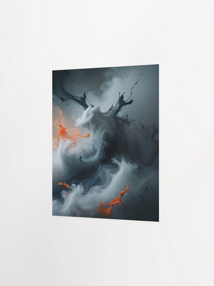 Vivid Smoke Swirls Poster product image (14)
