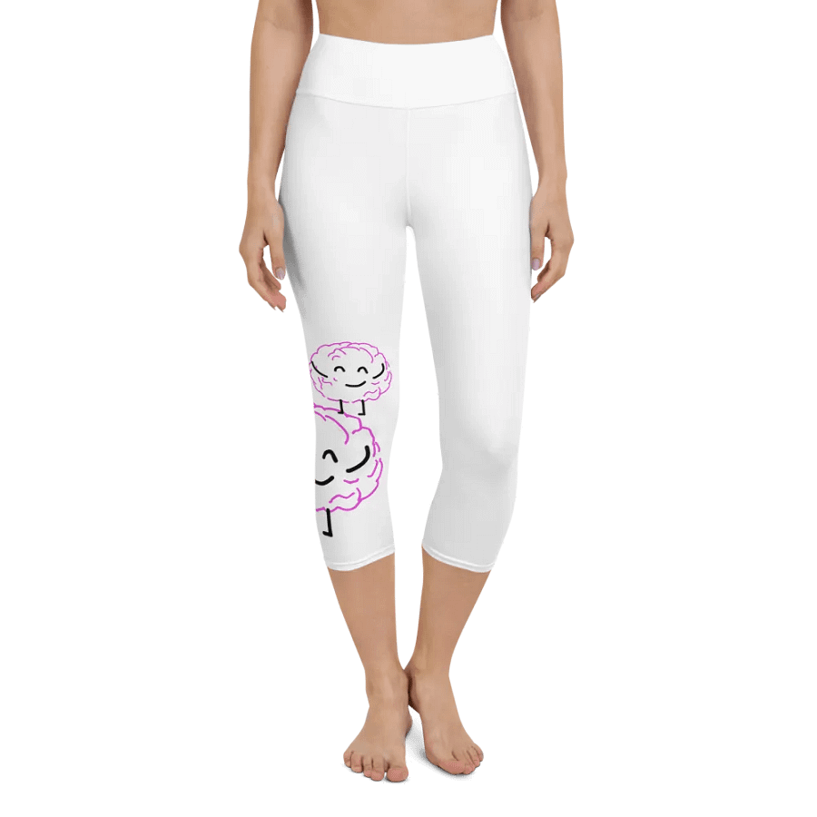 Brainy Brain Capri Leggings product image (1)