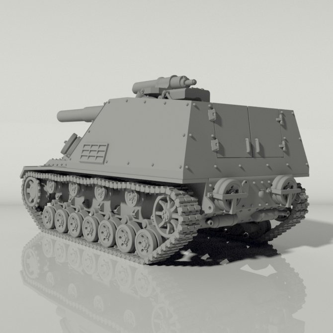 Grim Hummel Artillery STLs product image (4)