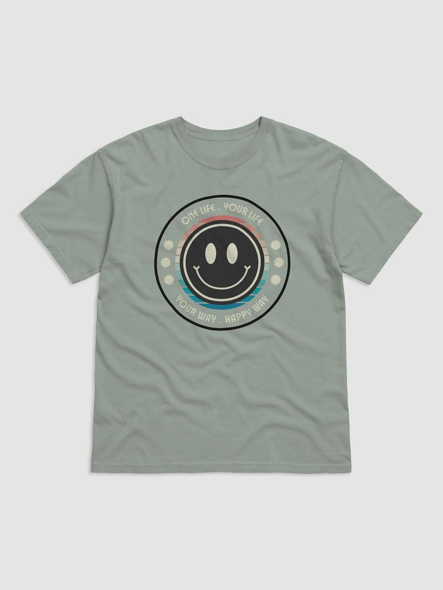 Don't Worry Be Happy Circle T-Shirt product image (6)
