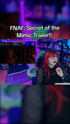 I can't wait to play the new Five Nights at Freddy's: Secret of the Mimic game!! Who else is excited??

#fnaf #secretofthemim...