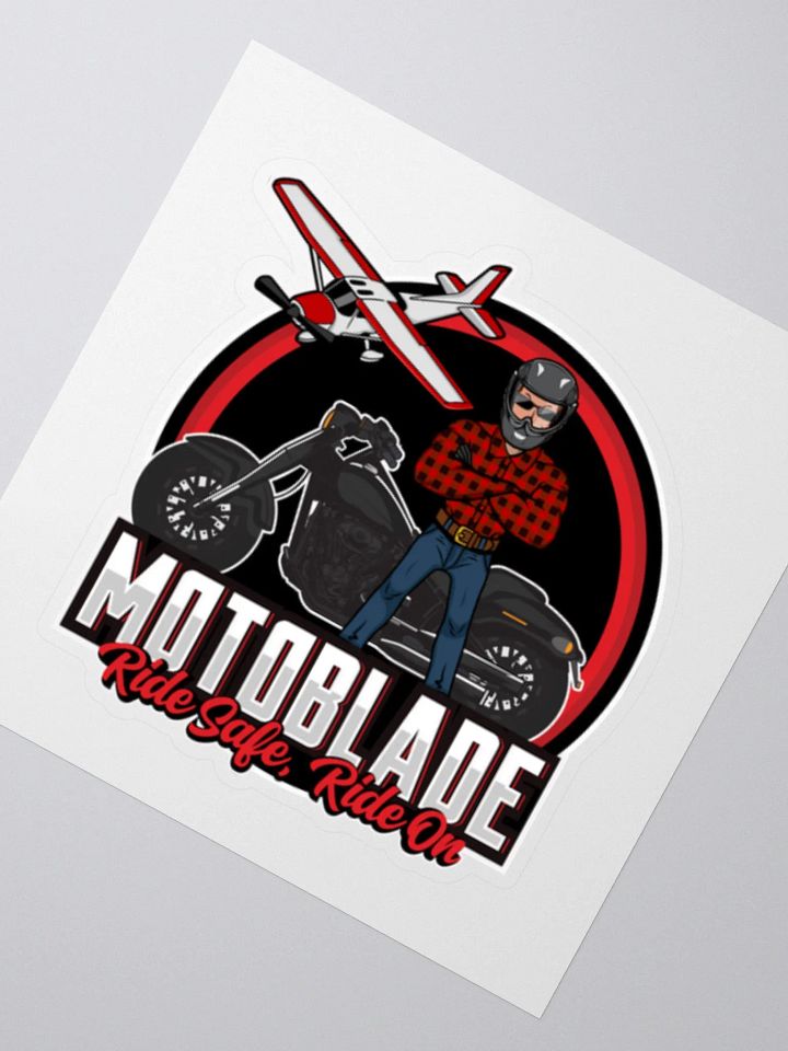 MOTOBLADE Die Cut Sticker product image (2)