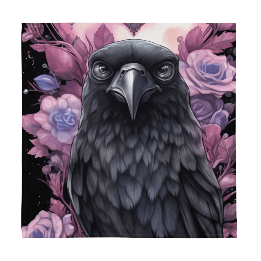 Premium Cloth Napkin Set: Mysterious birds observe product image (9)