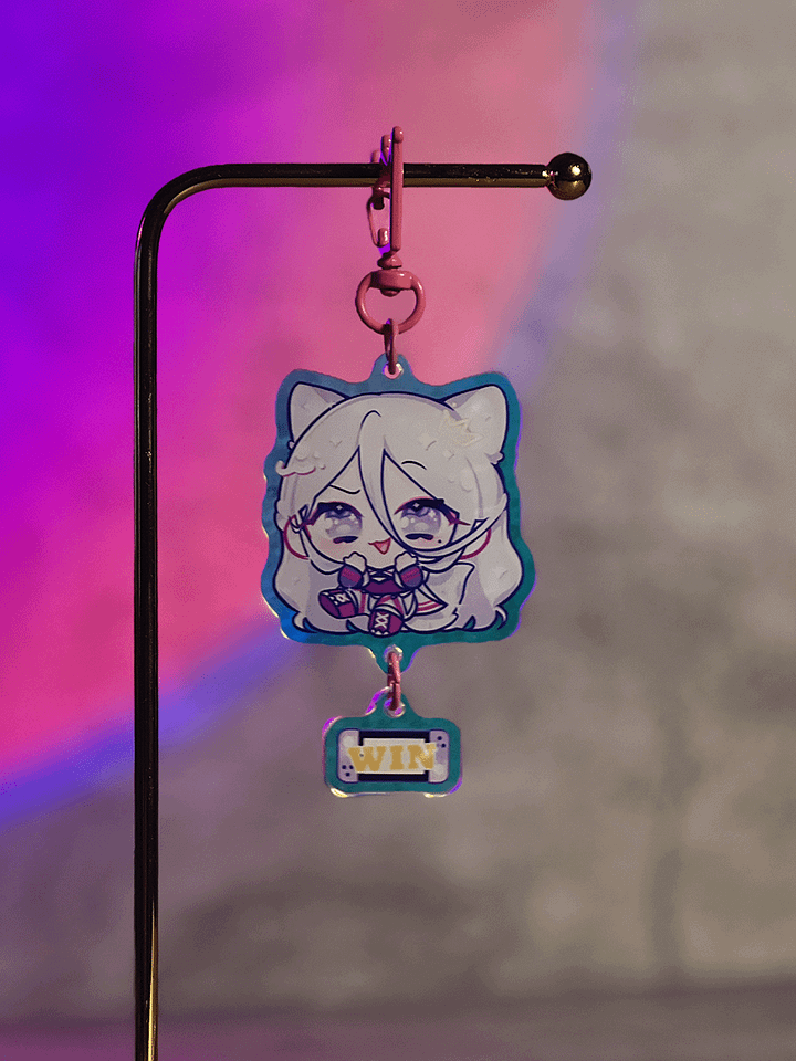 [ BY NIGHT ] GAMER NIK KEYCHAIN product image (1)