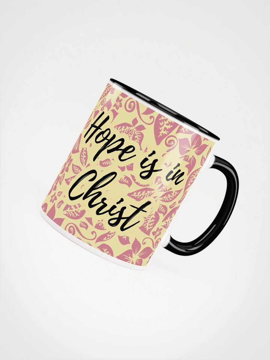 Hope in Christ Floral Mug product image (4)