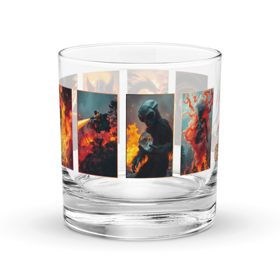 Fireborn Muse: Celestial Goddess Collector’s Glass product image (3)