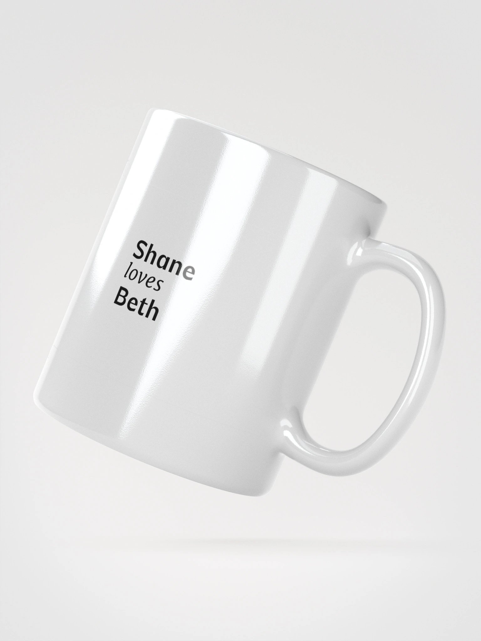 Coffee cup - Shane loves Beth product image (5)