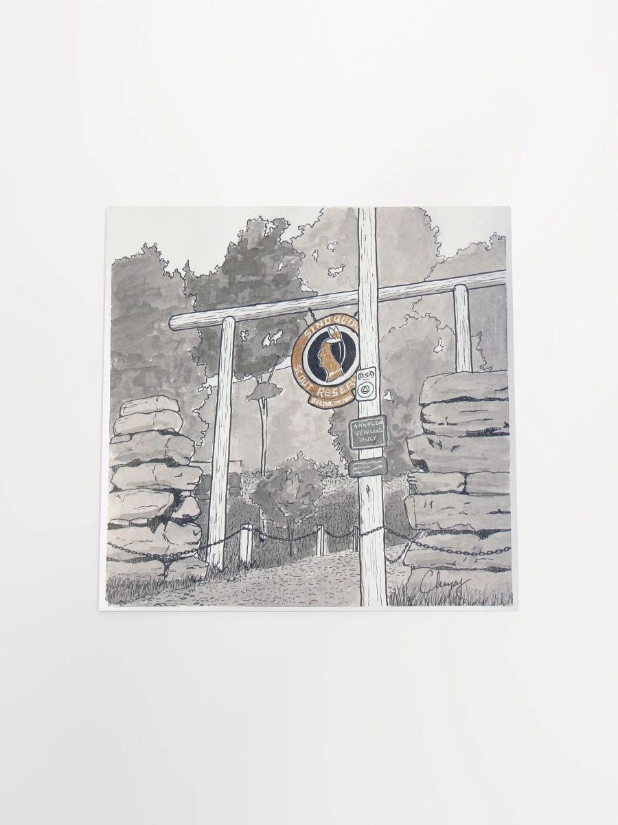 Sinoquipe Gate Print product image (4)