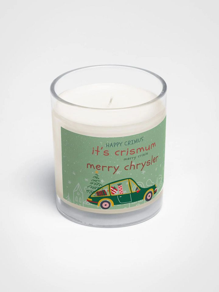 Festive Holiday Soy Wax Candle product image (2)