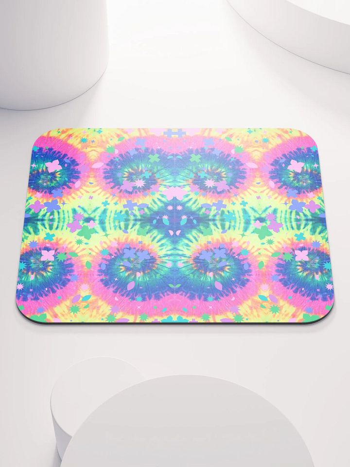 Funky Color Your World Tie-Dye Classic Mouse Pad product image (2)
