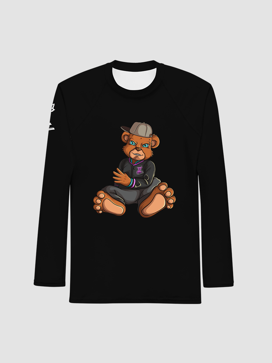 Sitting Bear All-Over Print Men's Rash Guard product image (1)