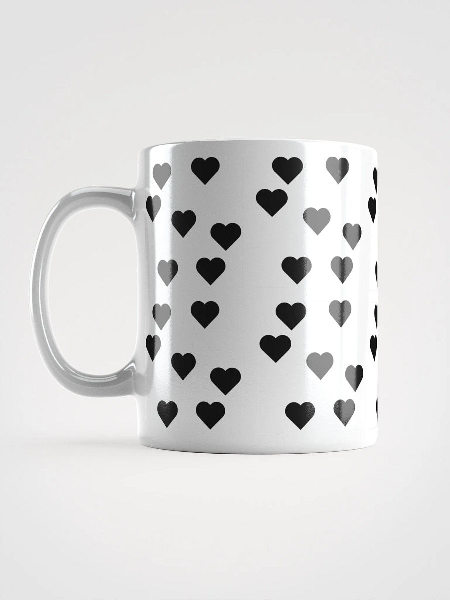 Heartfelt Grid White Glossy Mug product image (10)