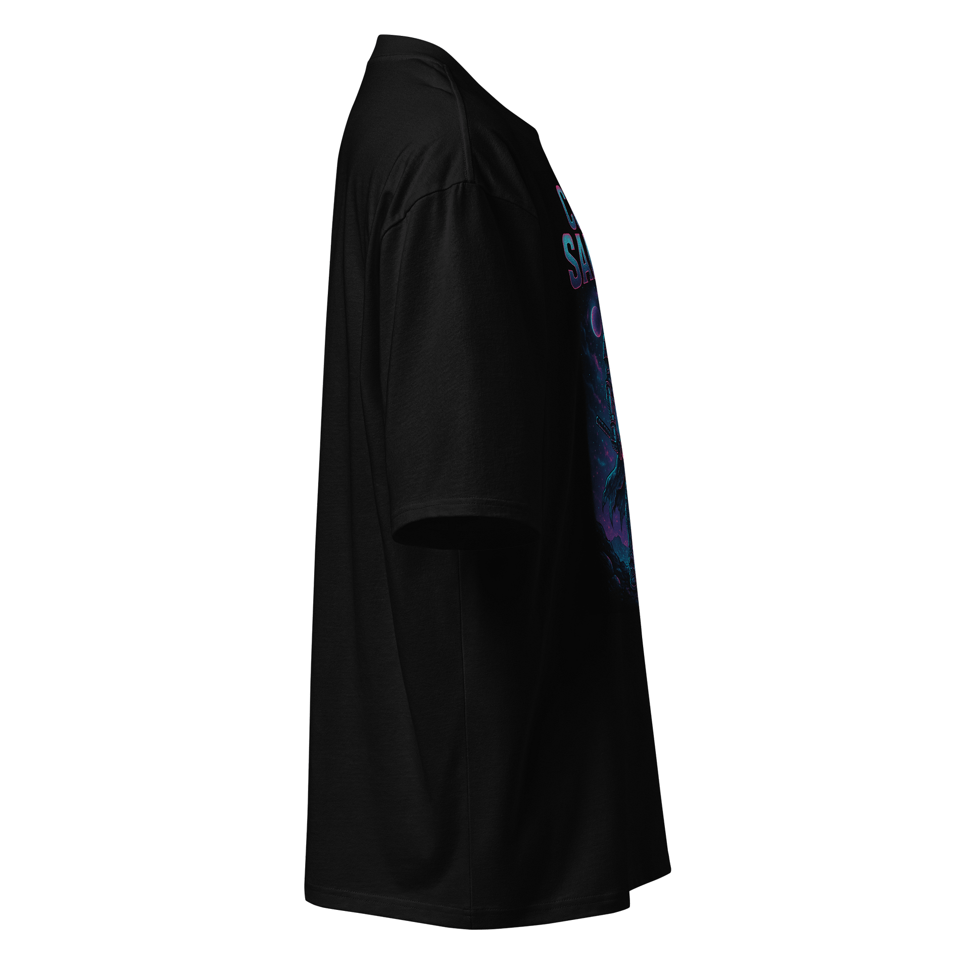Cosmic Samurai Oversized Tee product image (3)