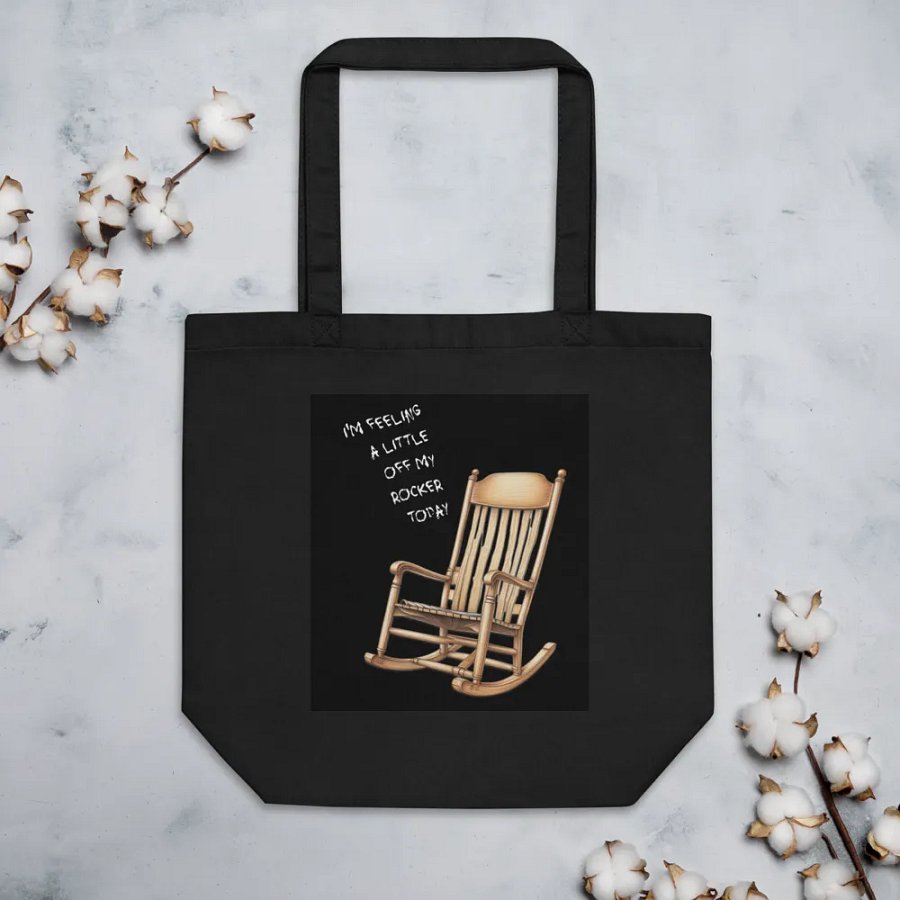 Off My Rocker Eco-Friendly Tote Bag product image (4)