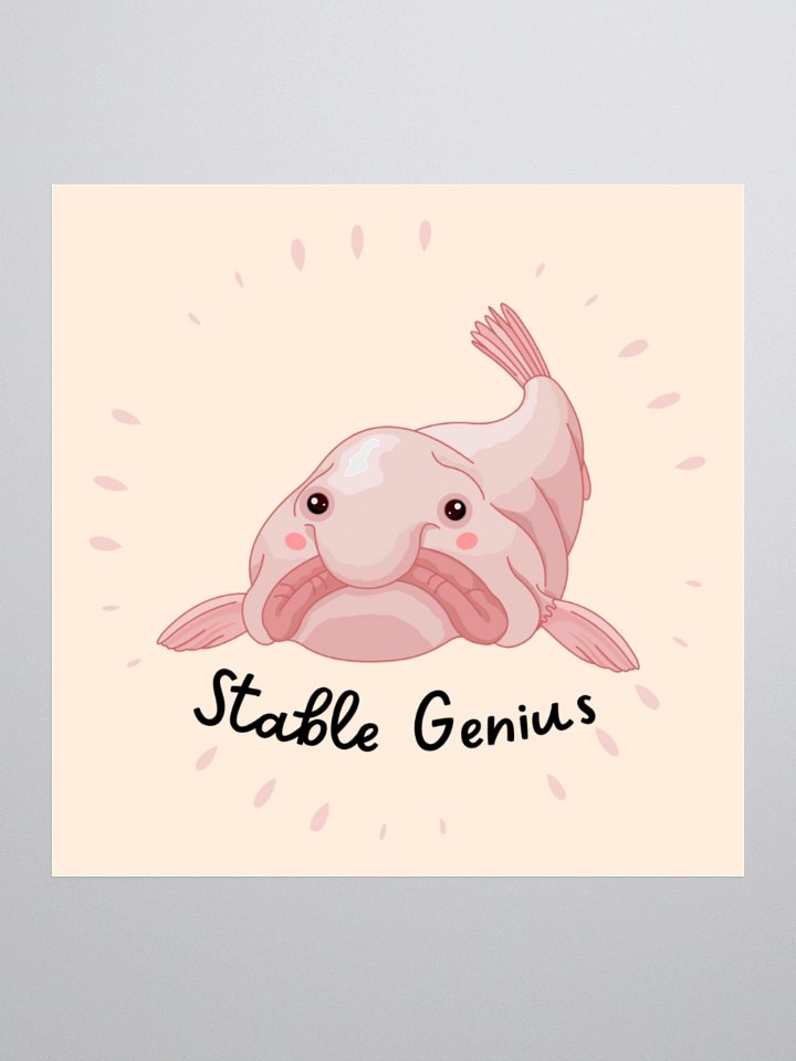 “Stable Genius” Sticker product image (2)