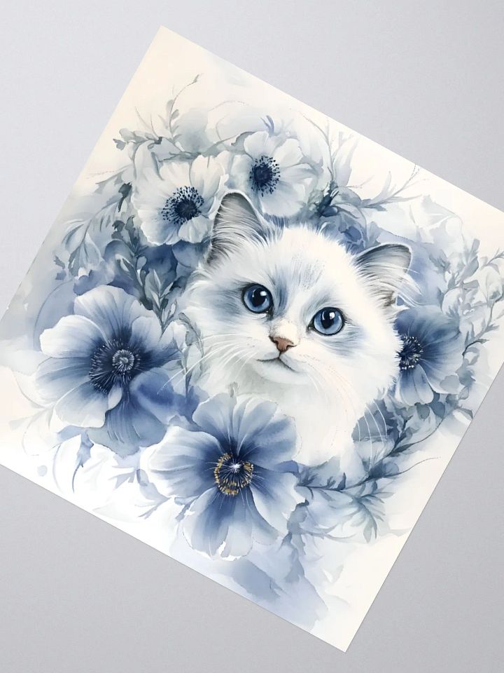 Anemone Cat Stickers product image (2)