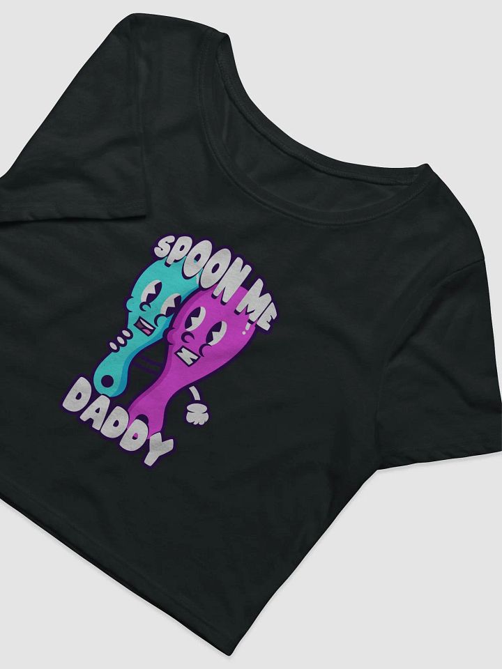 SPOON ME DADDY WOMENS CROP TOP product image (2)