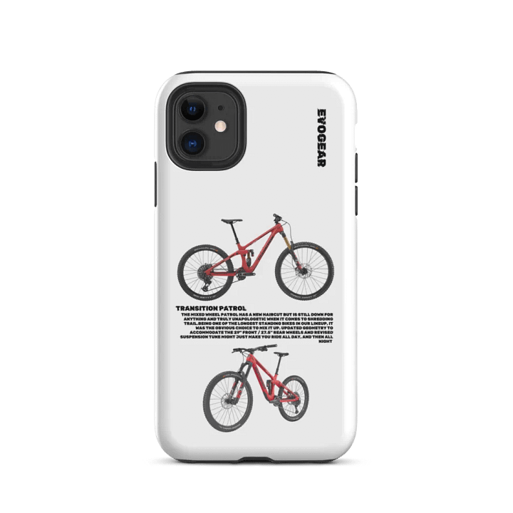 White Transition Patrol iPhone Case product image (47)
