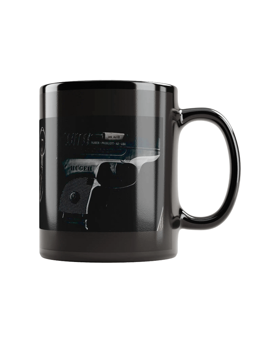 ROCK PAPER SCISSORS SHOOT mug.black product image (1)