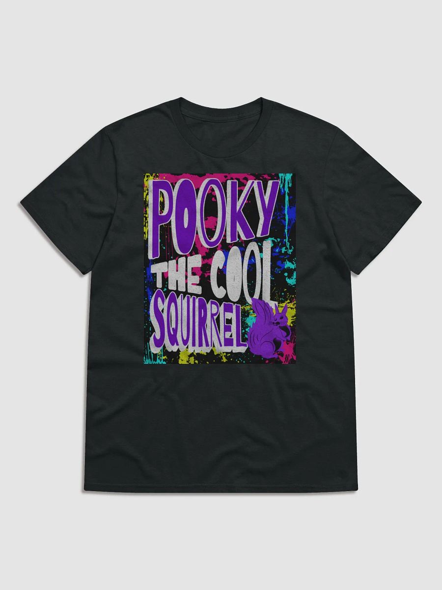 Pooky the Cool Squirrel Splatter T-Shirt product image (1)