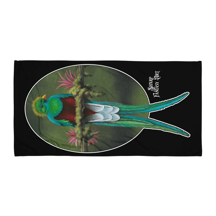 Resplendent Quetzal - SFA Sublimated Towel product image (1)