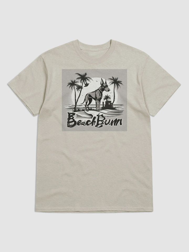 Beach Bum Tee, Grey & Natural product image (1)
