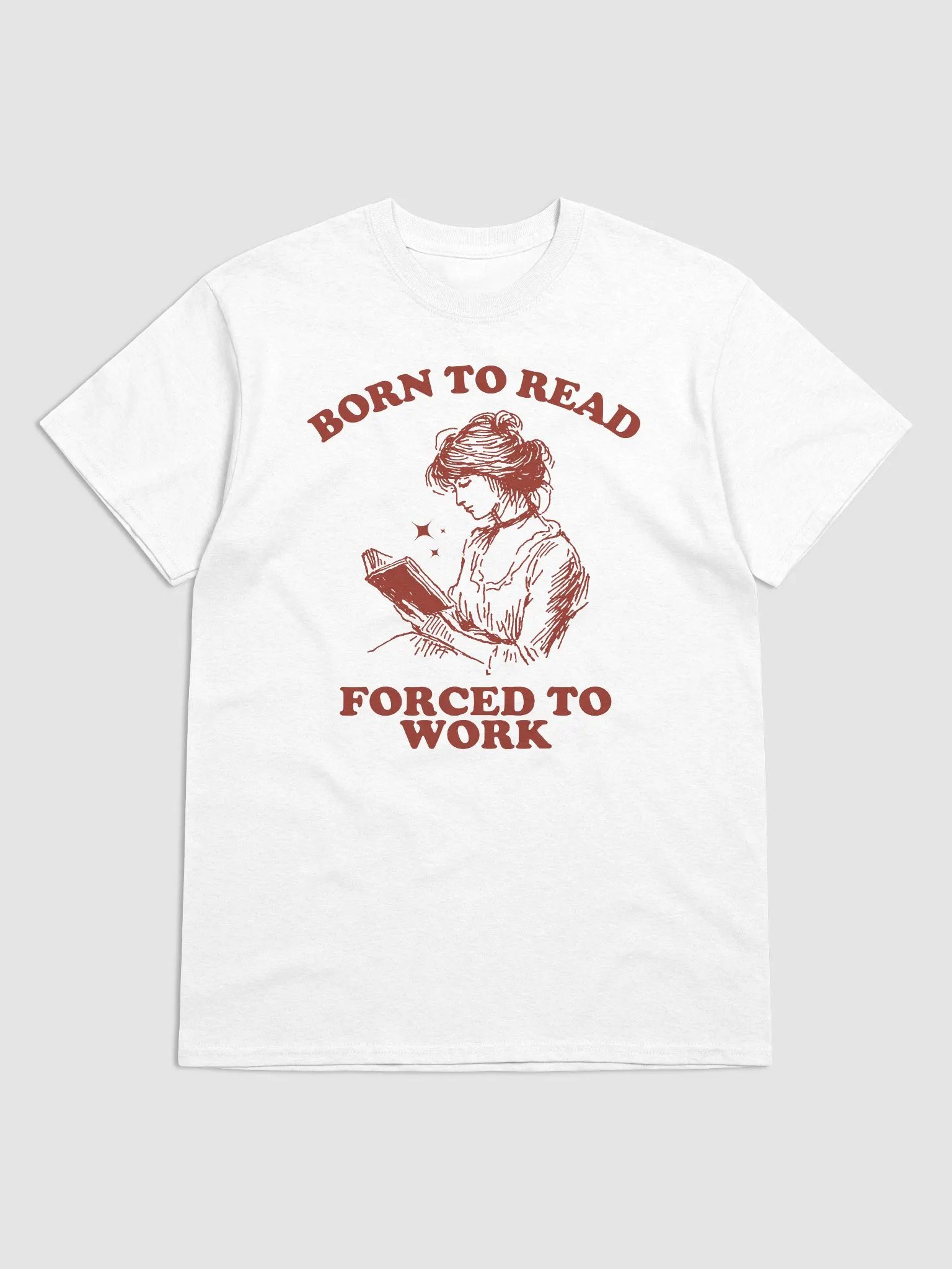 Born to read forced to work product image (1)