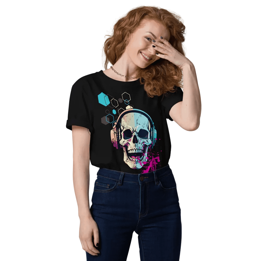 Groove Reaper Skull Organic Tee product image (4)