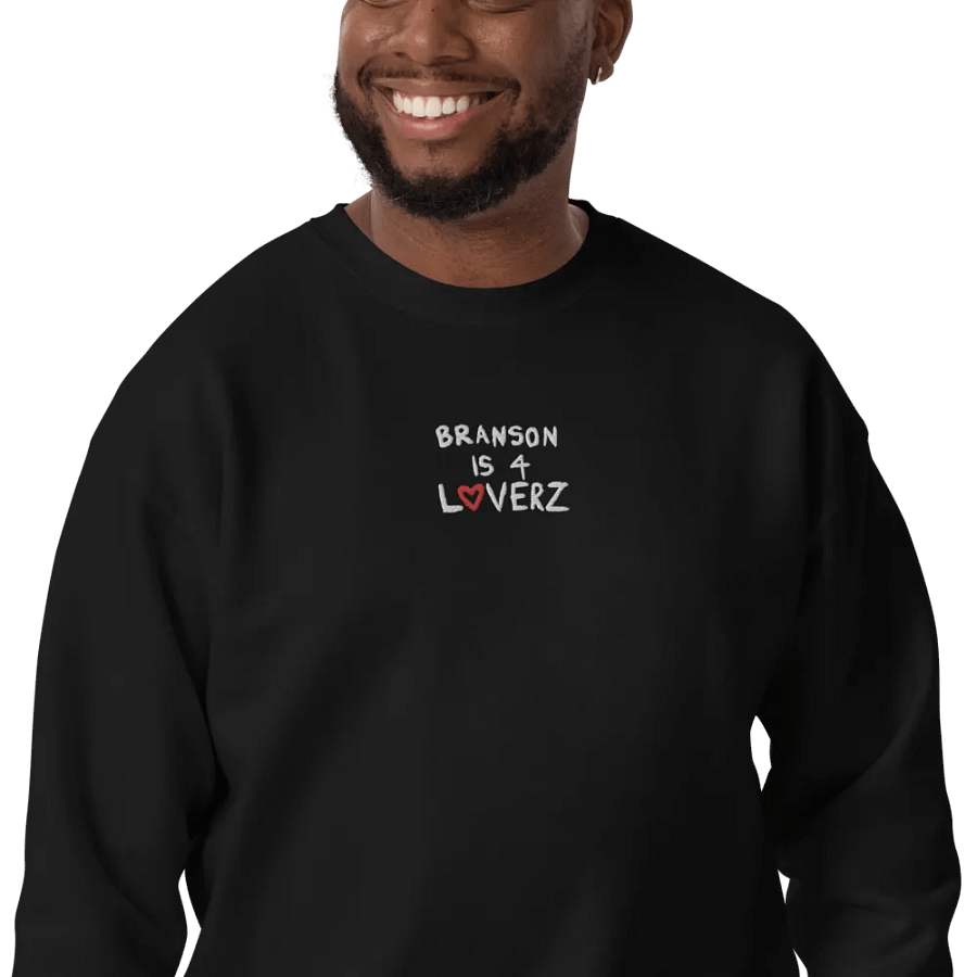Branson Is 4 Loverz (Sweatshirt) product image (2)