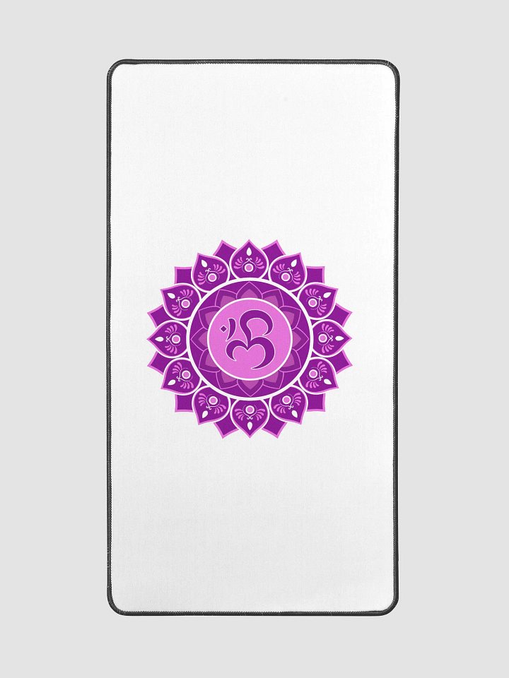 Om Lotus Mandala Desk Mat product image (2)
