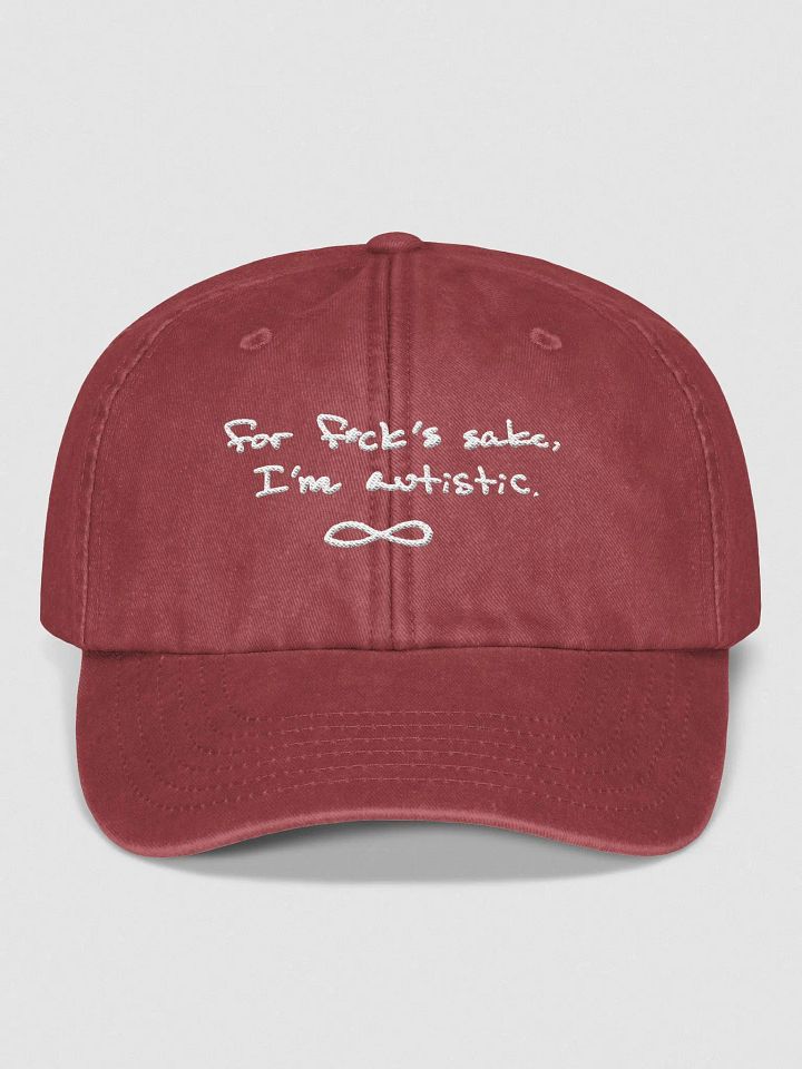 FFS, I'm autistic. Dad Hat product image (1)