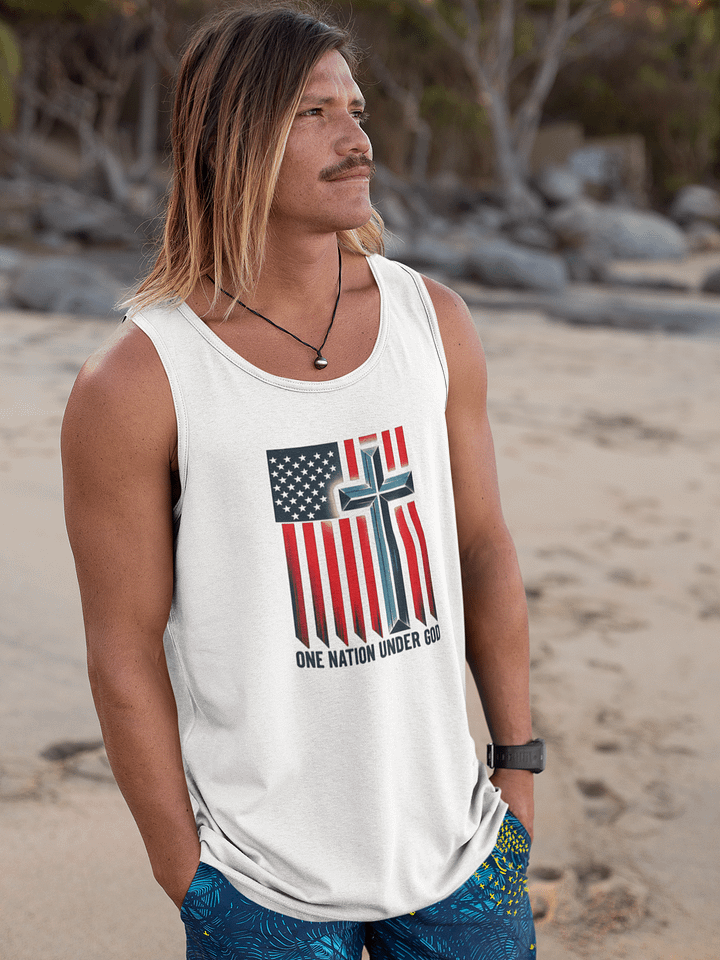 Patriotic Fusion Men's Tank Top product image (1)
