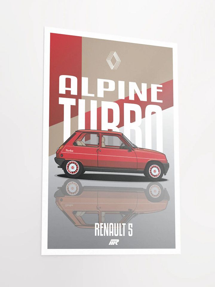 Renault 5 Alpine Turbo - Etoile et Croissant Rouge product image (6)