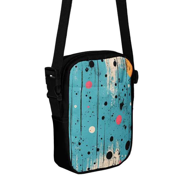 Dripping Paint Neon Graffiti Pop Art - Utility Croosbody Bag product image (1)