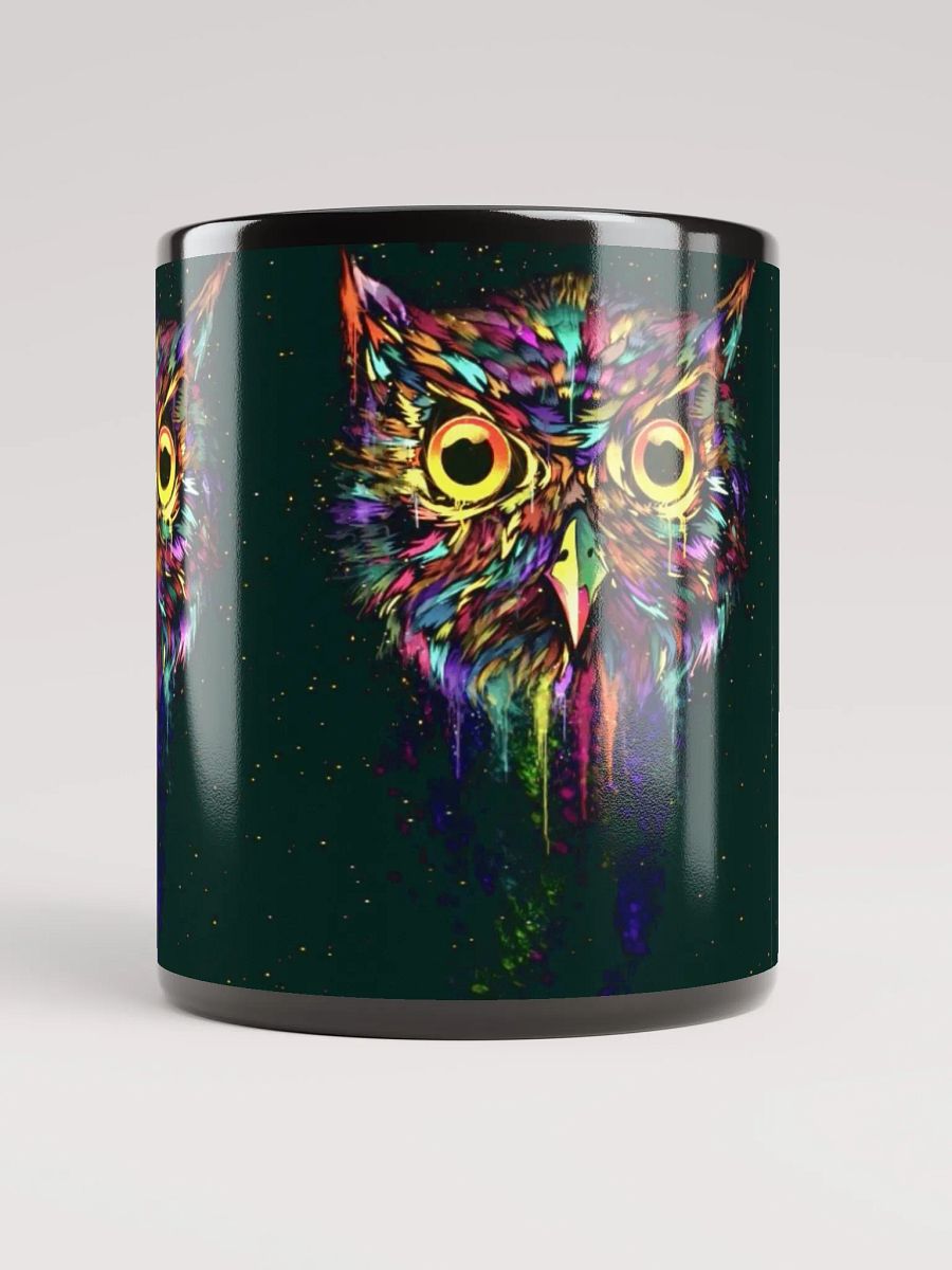 Drippy Owl Mug - Black product image (3)