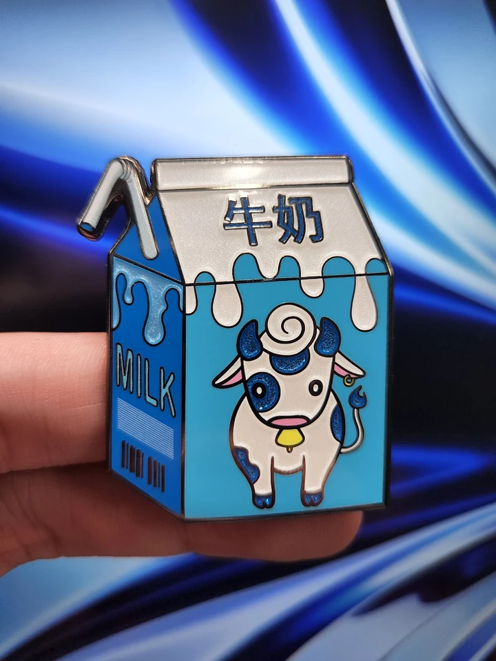 Enamel Pin - Zodiac Drinks - Cow Milk product image (1)
