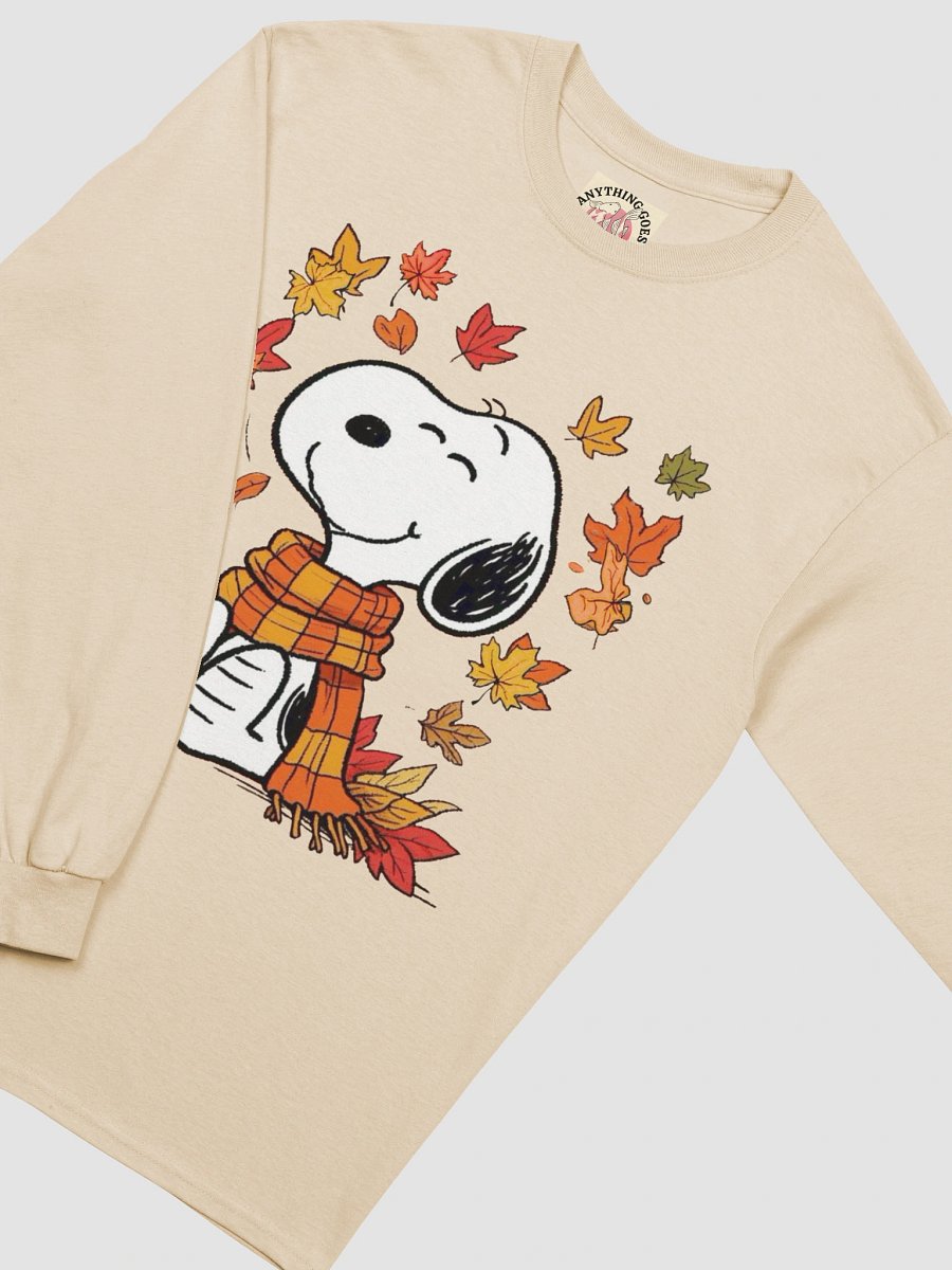 Snoopy Hello Fall Long Sleeve Tee product image (3)