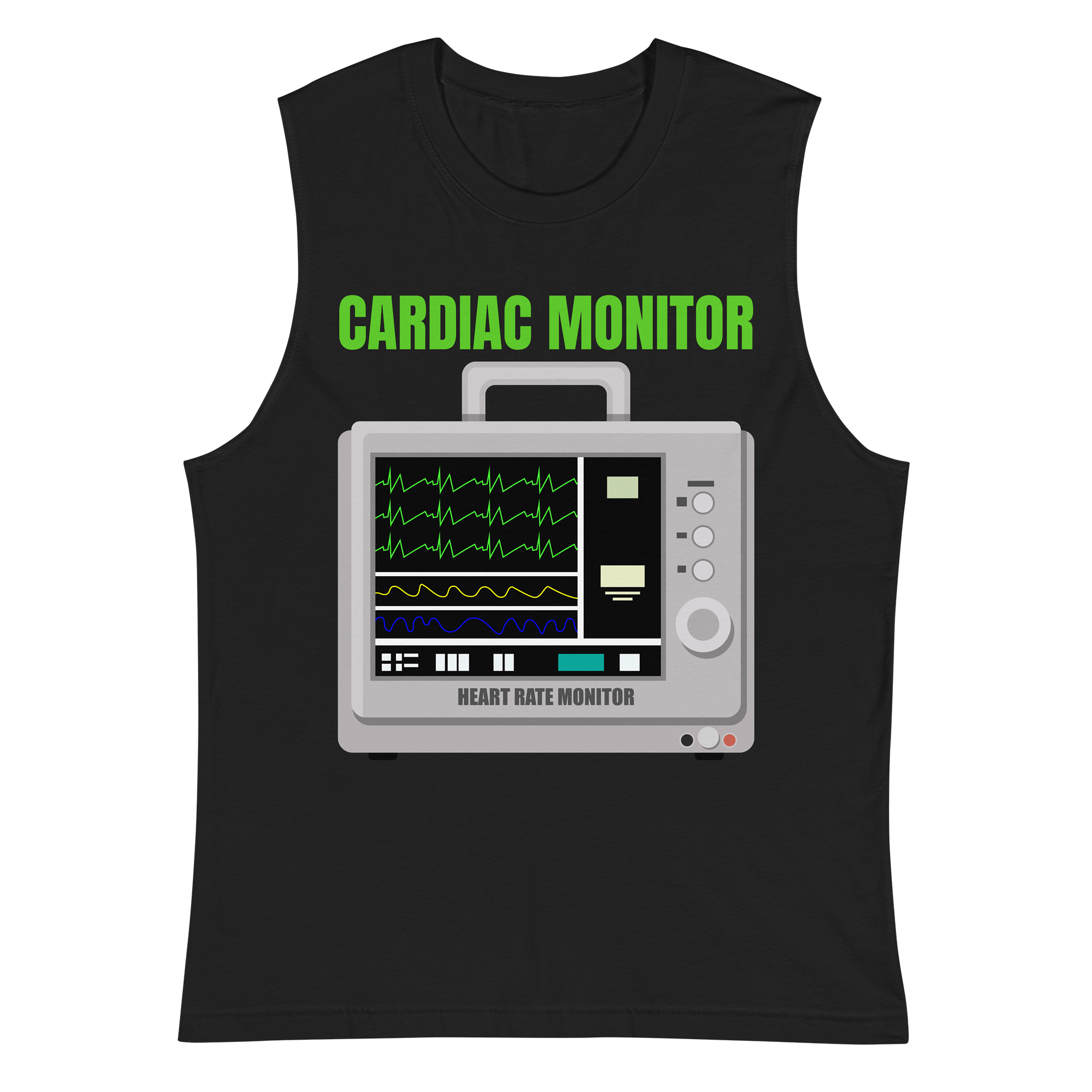 Heartbeat Rhythm Muscle Tank product image (3)